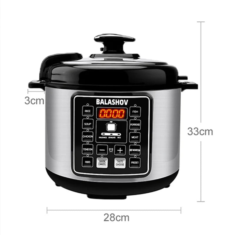5L Multifunction Electric Pressure Cookers