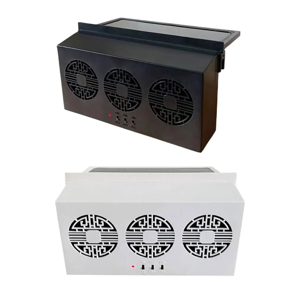 Automatic Solar Car Fan