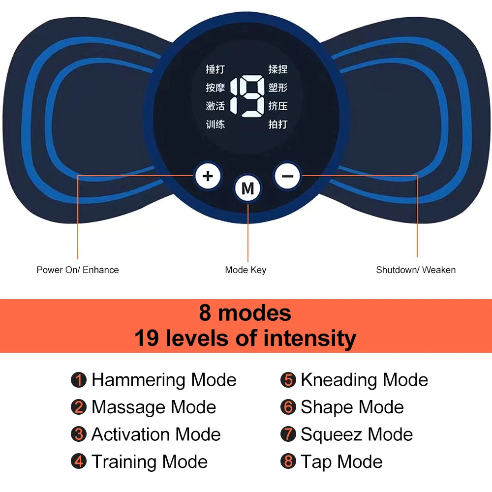 EMS Mini Neck Massager
