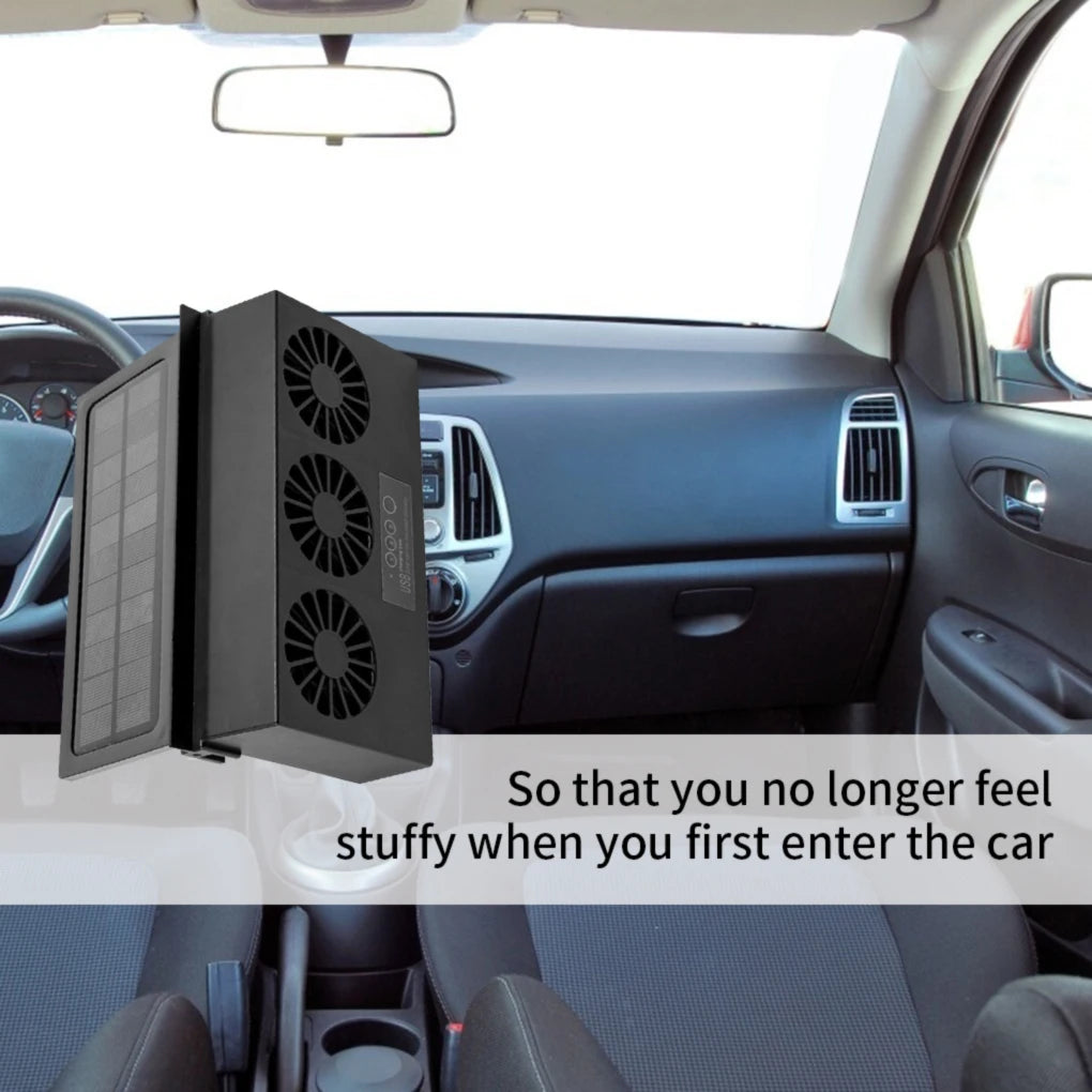Solar Car Exhaust Fan