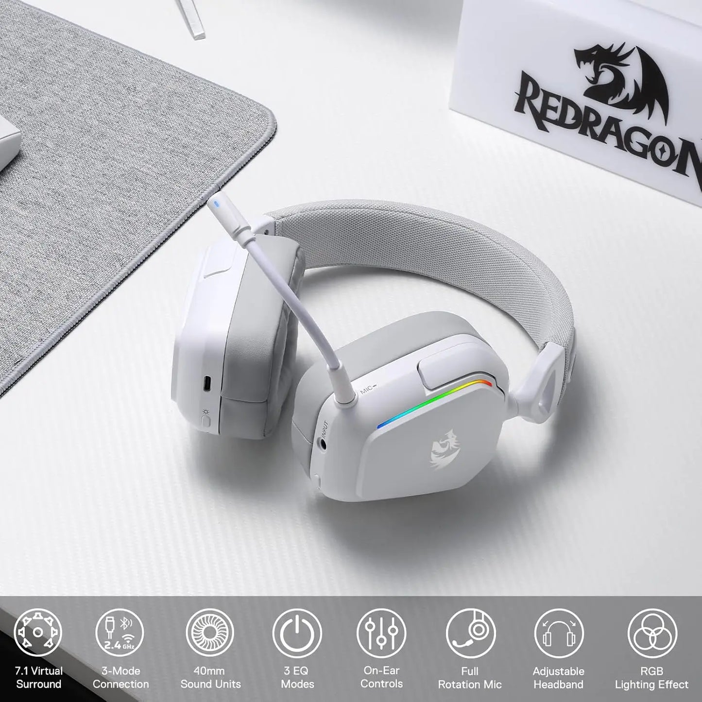 Redragon H868 Wireless Gaming Headset