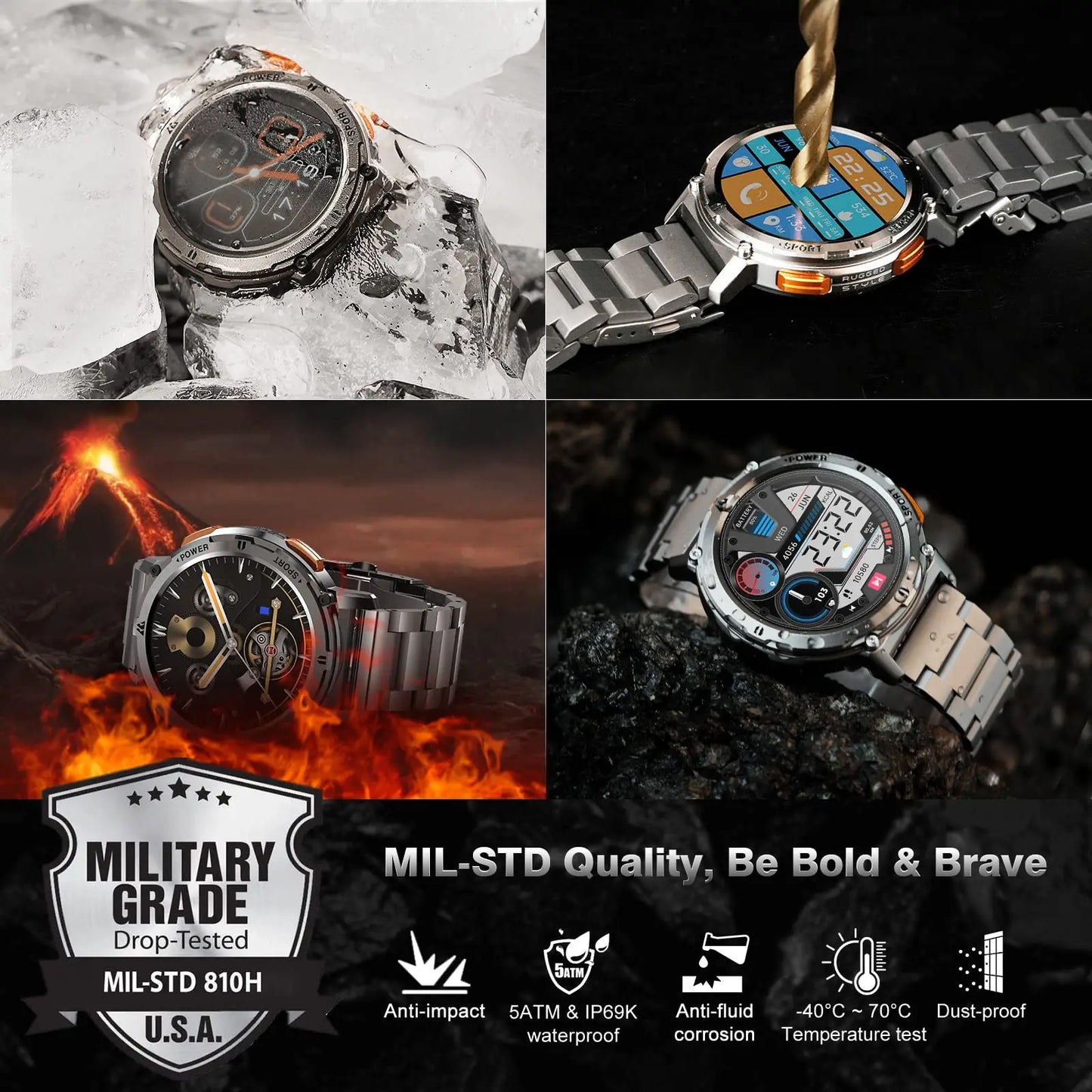 Bluetooth Call Smartwatch