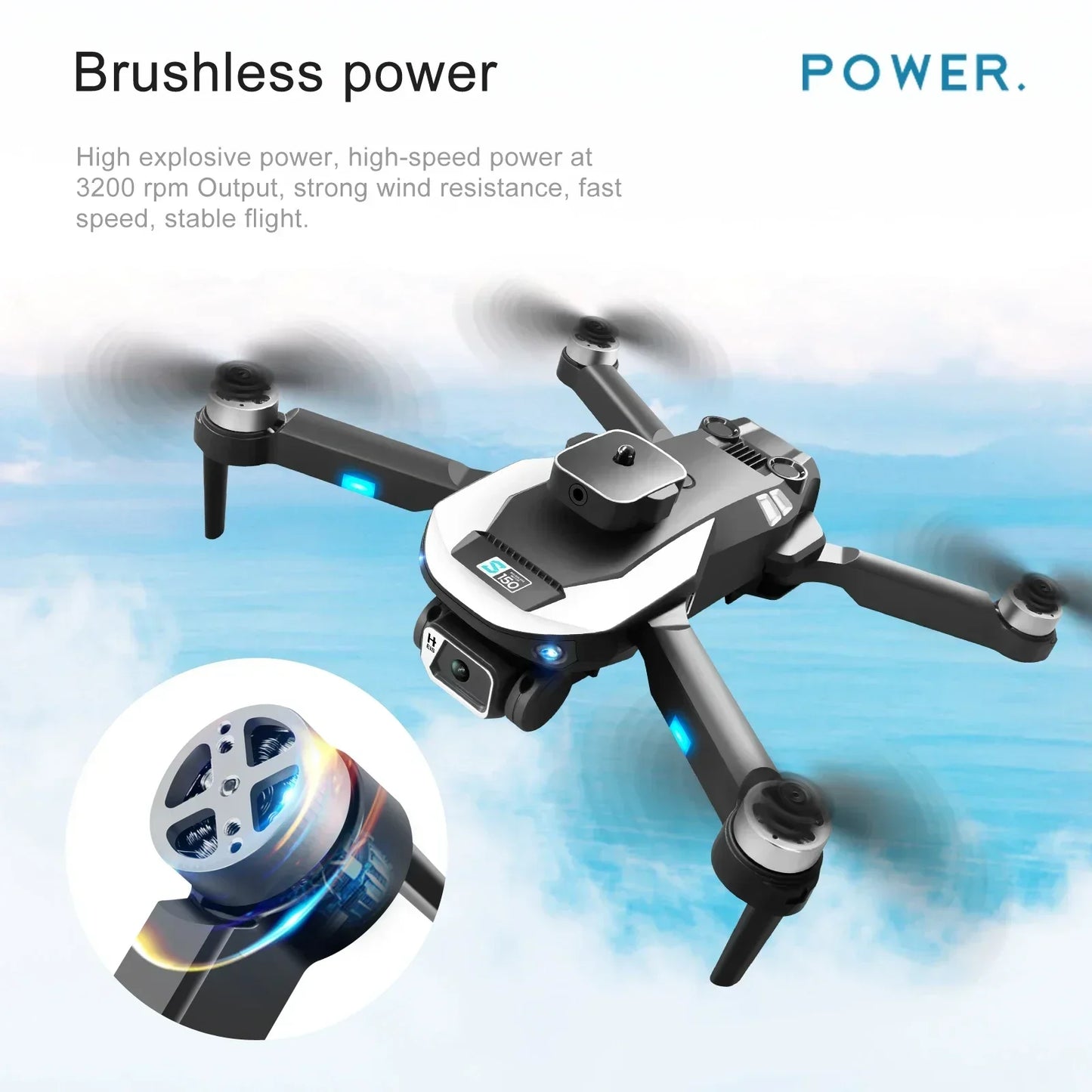 4K HD Dual Camera S150 Rc Drone