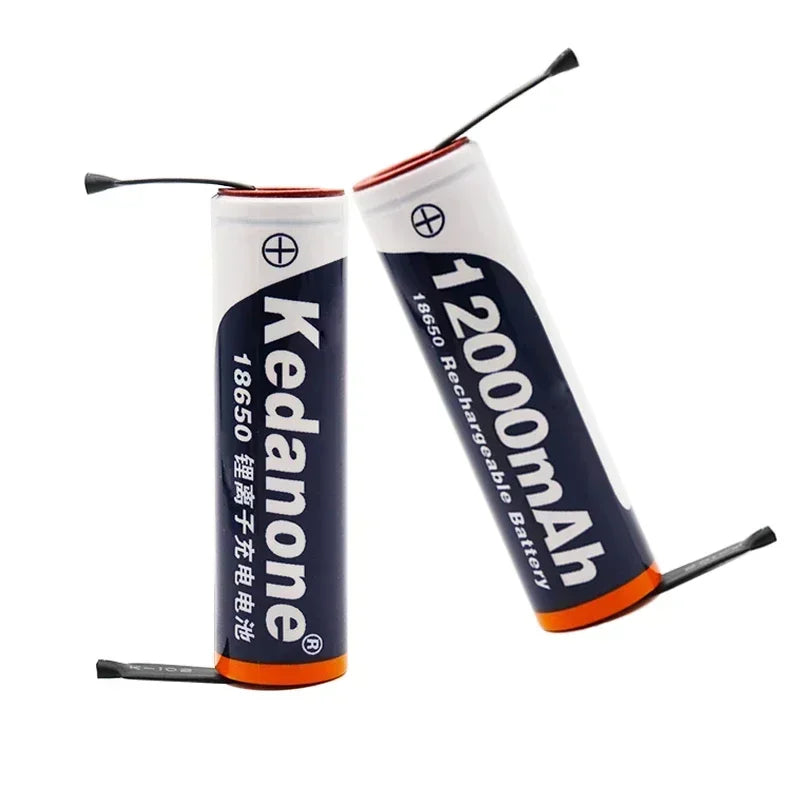 18650 rechargeable battery 3.7 V18650 12000 mAh capacity