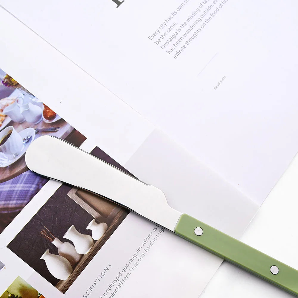 4/16Pcs Acrylic Handle Knife Fork Set