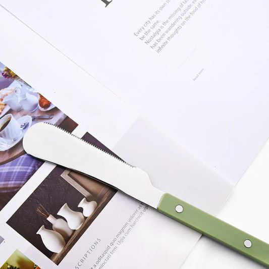 4/16Pcs Acrylic Handle Knife Fork Set