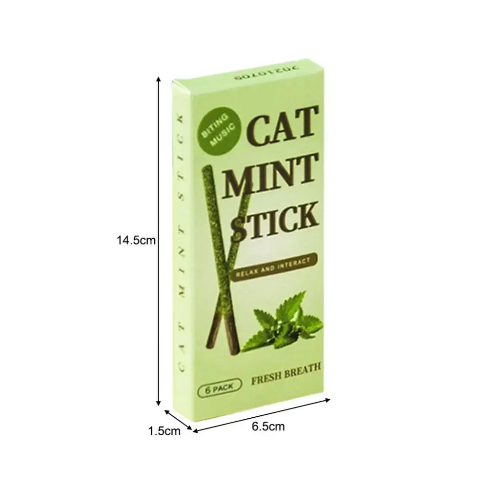 6pcs Natural Matatabi Cat Stick Toy