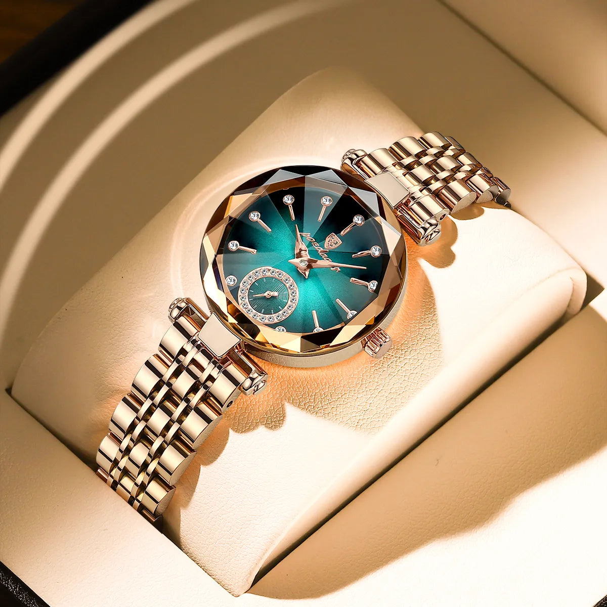 Luxury Fashion Waterproof Ladies Quartz Wristwatch
