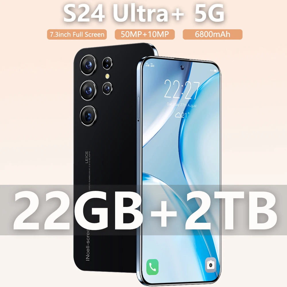 S24 5G Original Android Ultra+ Smart Phone