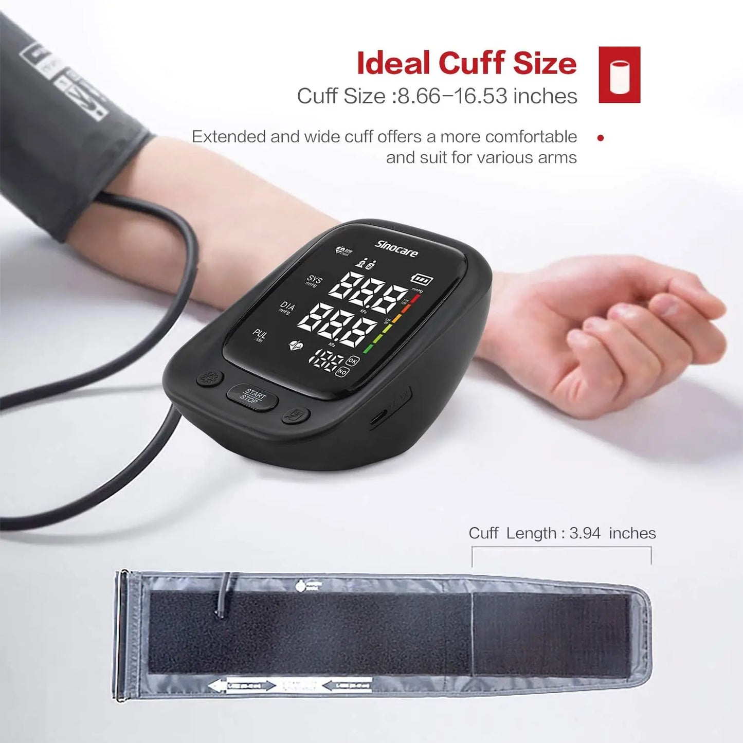Digital electronic Blood Pressure Monitor