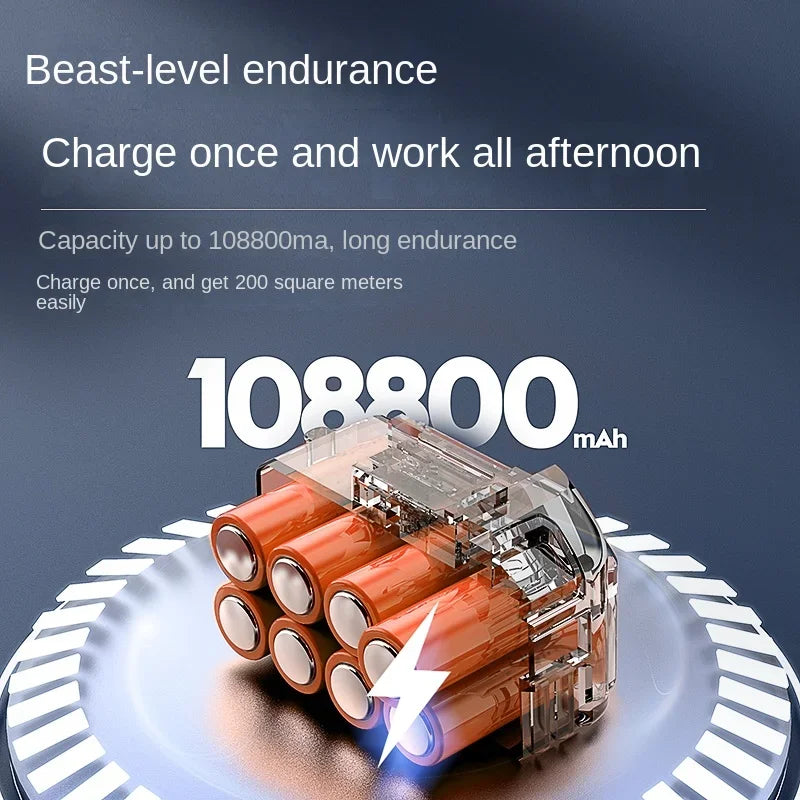 high power rechargeable lawn mower