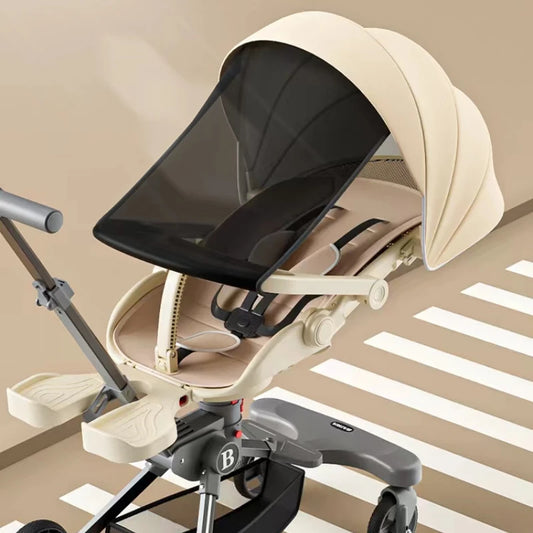 shock absorption lightweight baby stroller