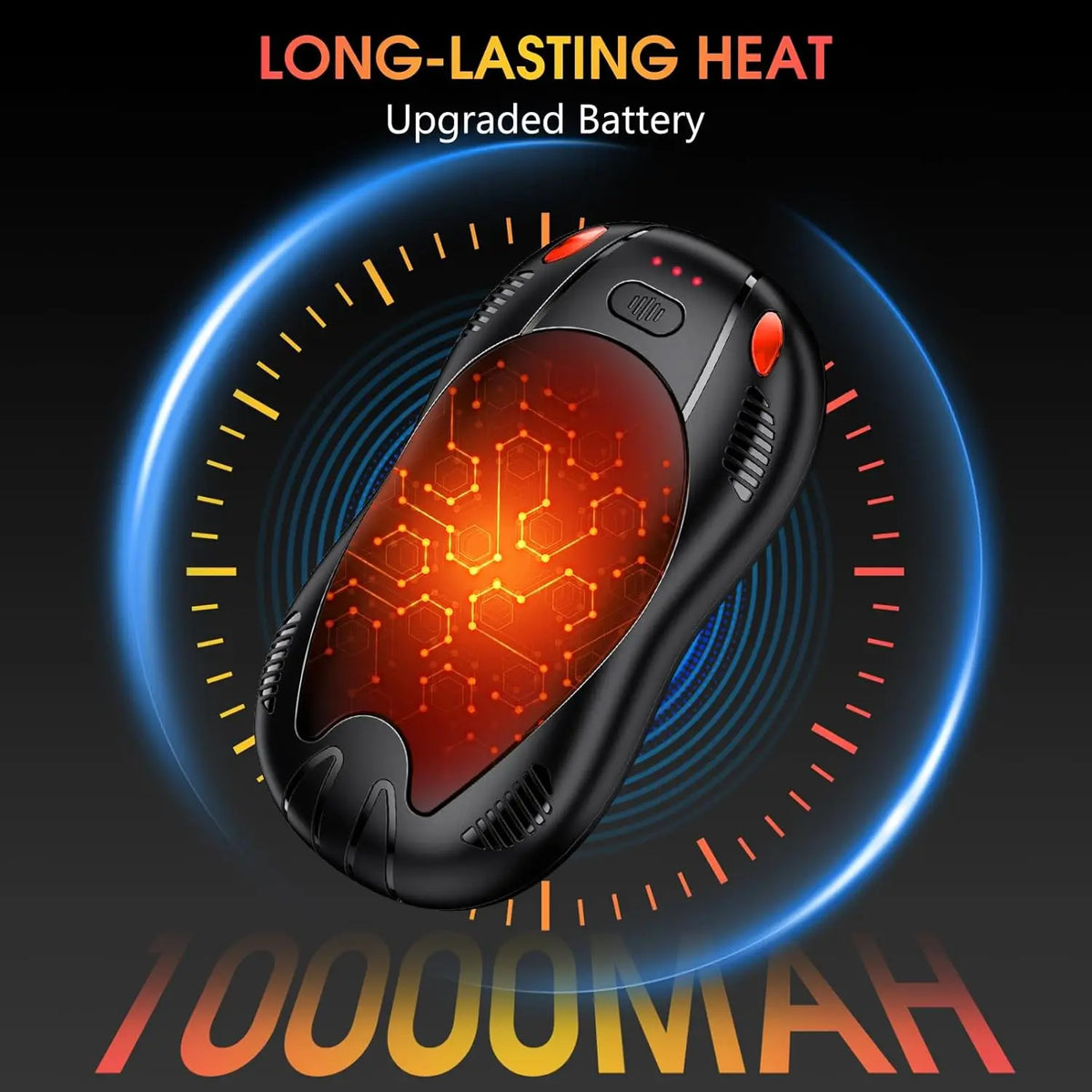 Double Side 3 Levels Rechargeable Hand Warmers