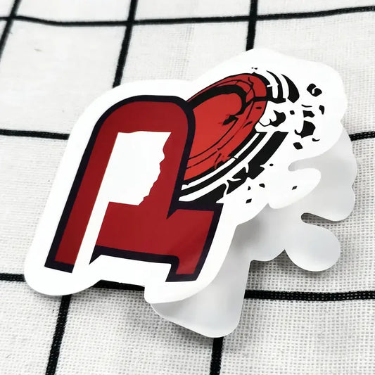 100pcs Custom Design PP Decals Stickers