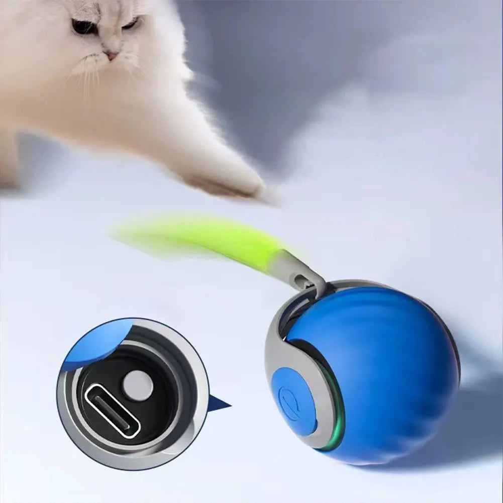 Automatic Moving Cat Toy Ball