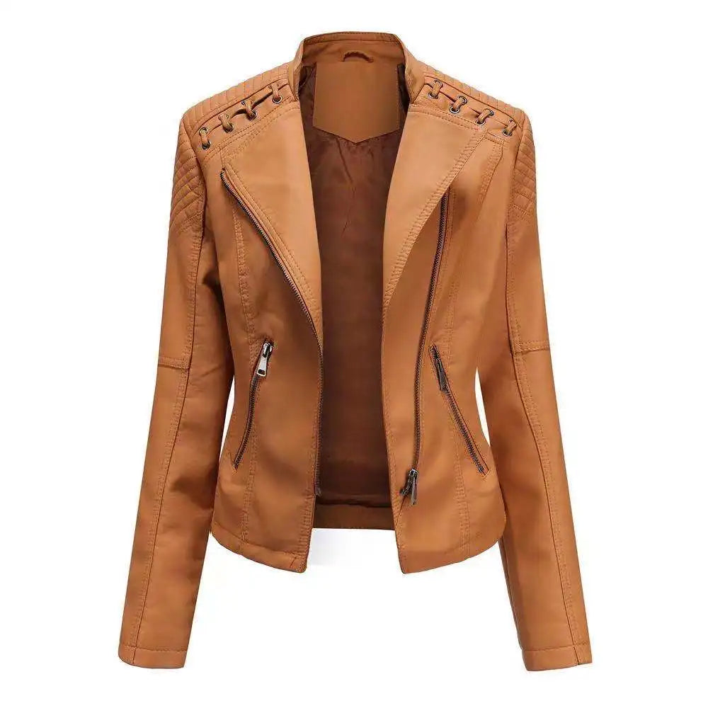 Women Faux Leather Jacket