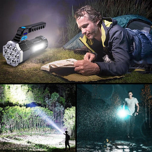 1200mAh 7 LED High Power Flashlight