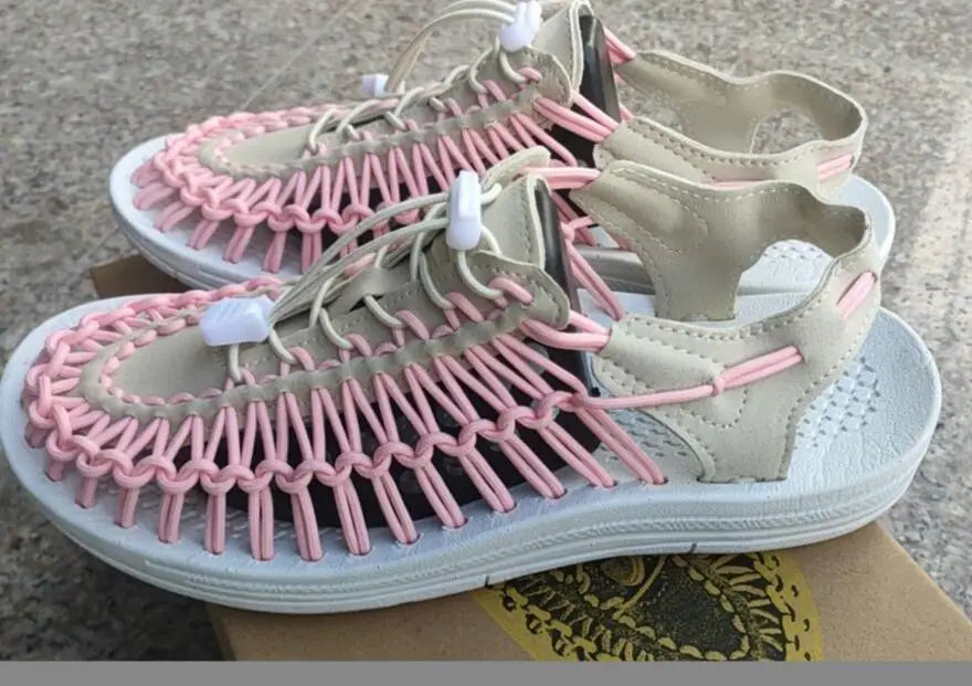 Men Weave Breathable Sandals