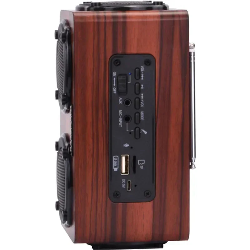 Classic Wooden Wireless Bluetooth Speaker