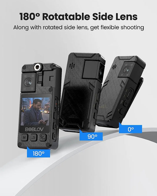 A24 1296P Night Vision Mini Body Camera