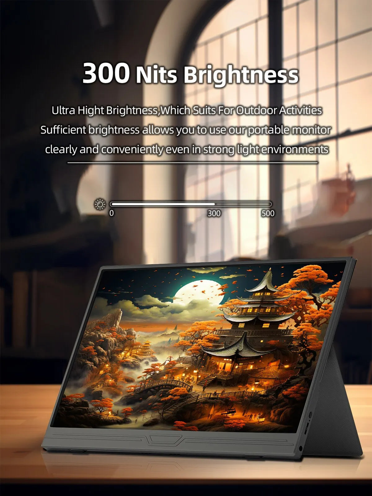14-Inch Portable Touchscreen Monitor