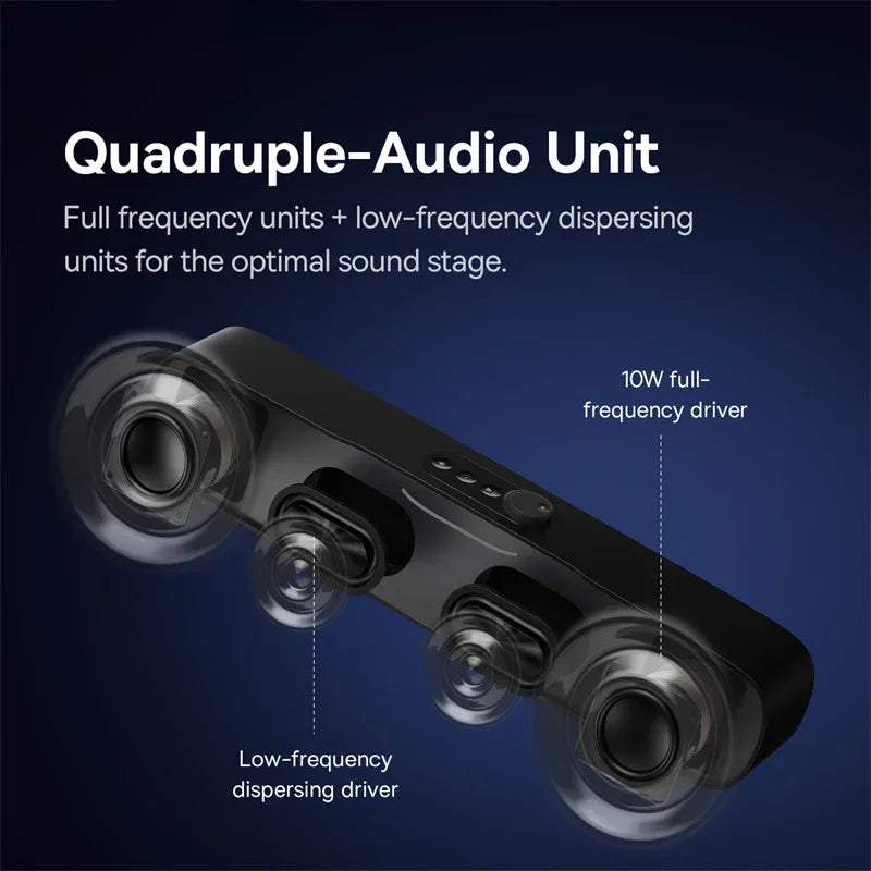 DS10 Desk Mini Soundbar Bluetooth Speaker