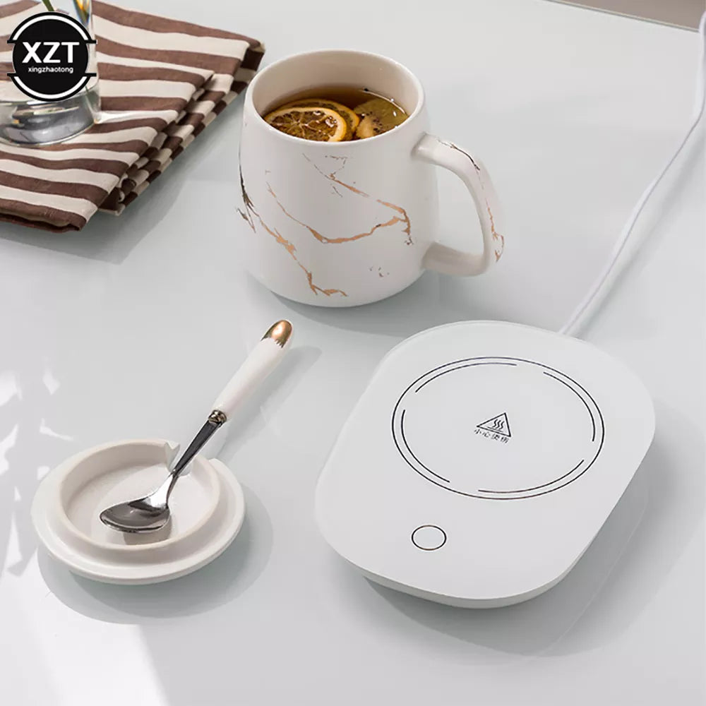 Portable Heating Coasters Cup Warmer