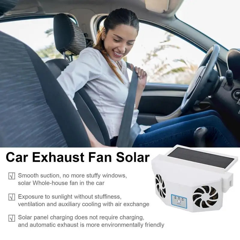 Solar Car Exhaust Fan