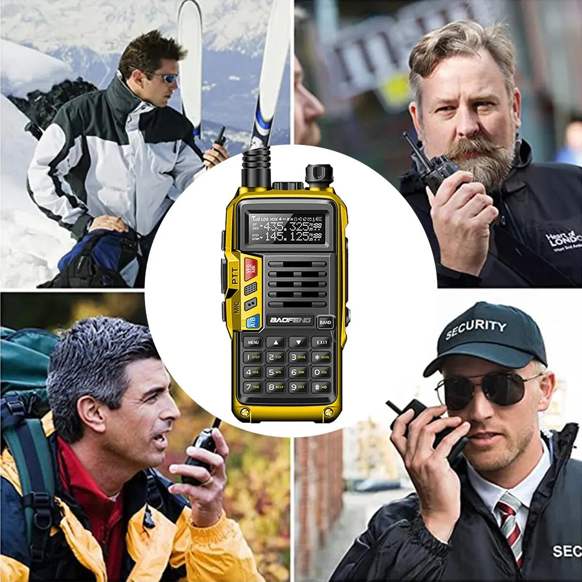 UV S9 Plus V2 10W Powerful Walkie Talkie