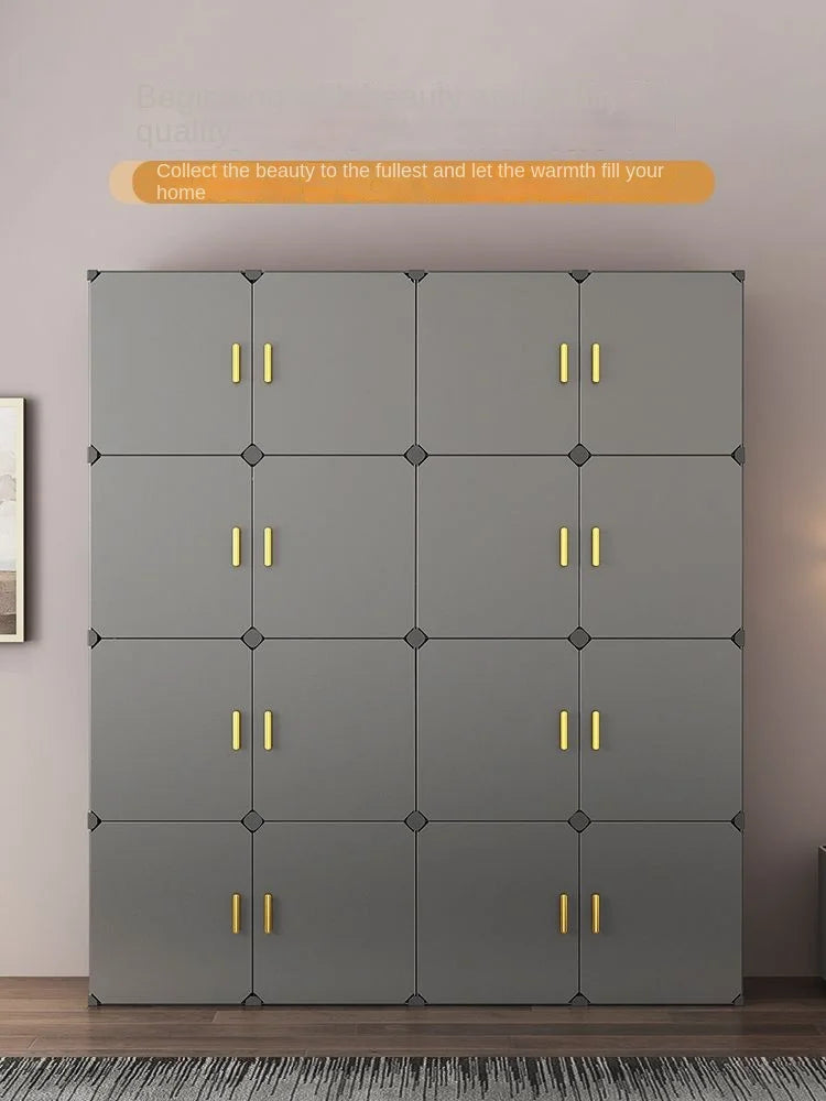 Simple Plastic Wardrobe Dresser