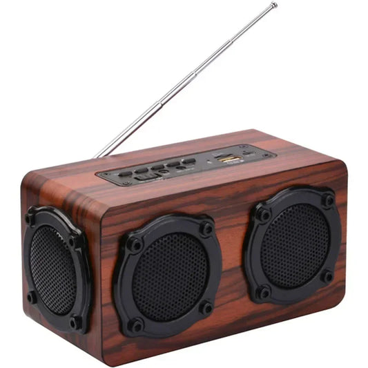 Classic Wooden Wireless Bluetooth Speaker