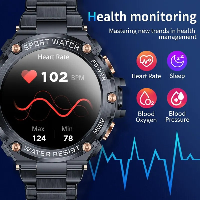 800mAh Men Smart Watch