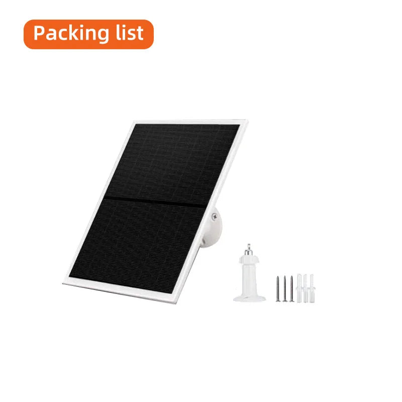 Waterproof 360° Rotation Solar Panel Camera
