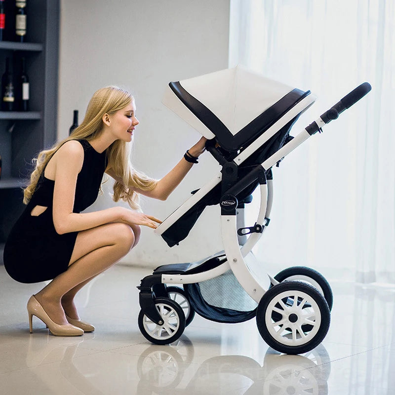 3 in 1 Luxury Baby Stroller