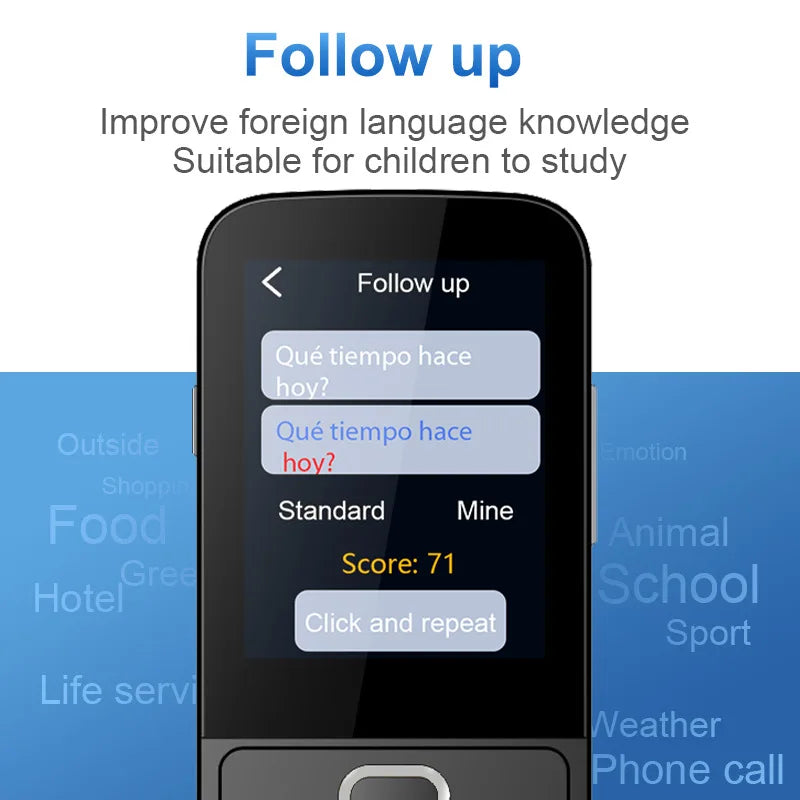 portable real-time translator