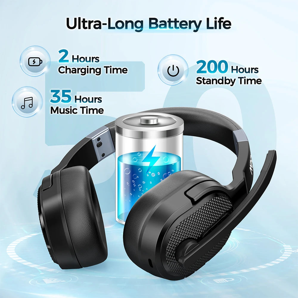 E65 2-in-1 Wireless Bluetooth Headset