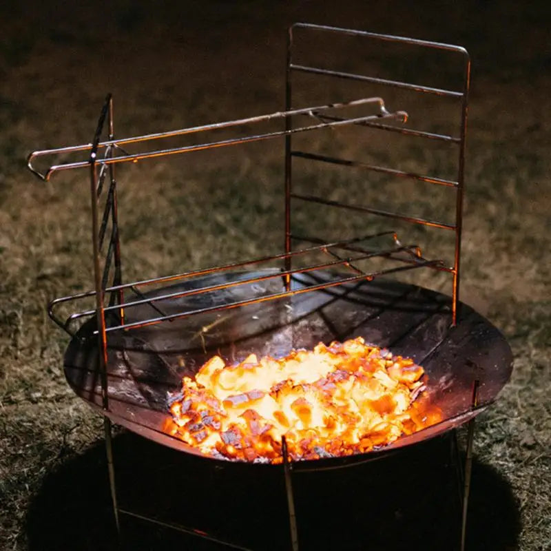 Portable Outdoor Fire Pit Campfire Grill