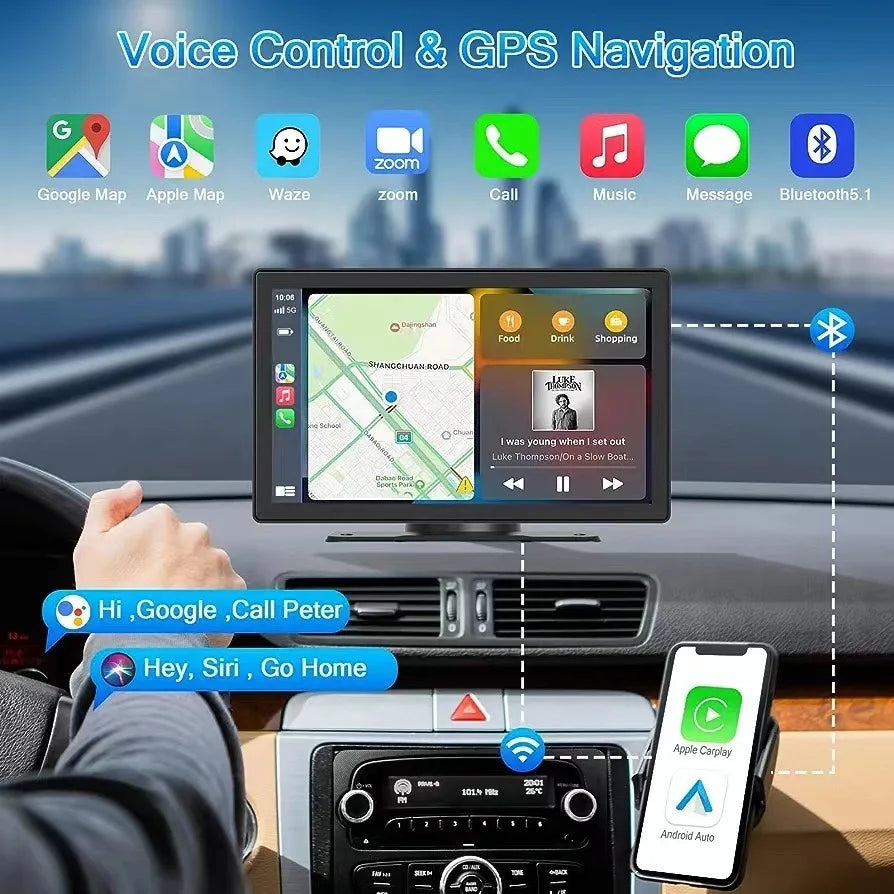 Universal 9" Carplay GPS Navigator