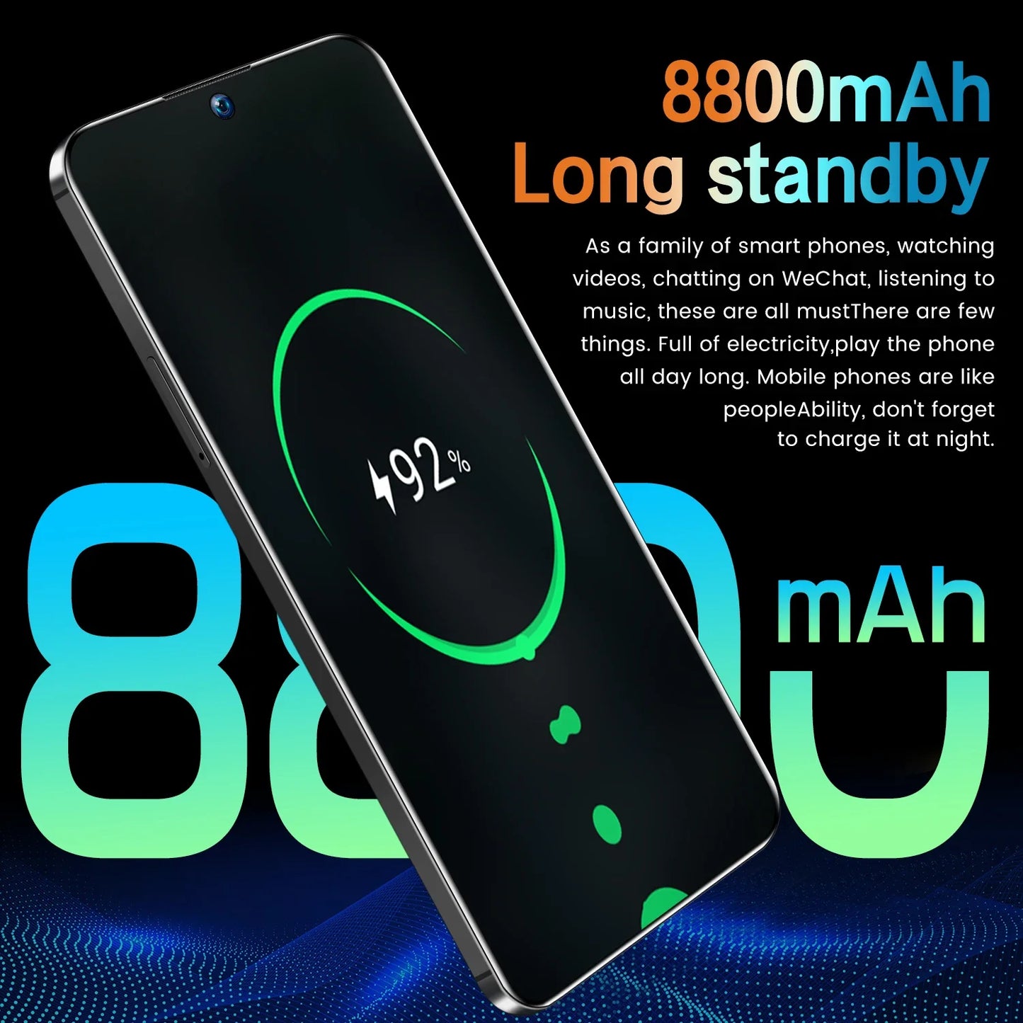 7.3 Inch S25 Ultra 16GB+1TB Unlocked HD SmartPhone