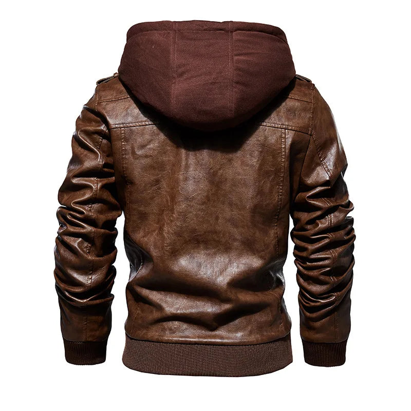 Men's PU Leather Jacket