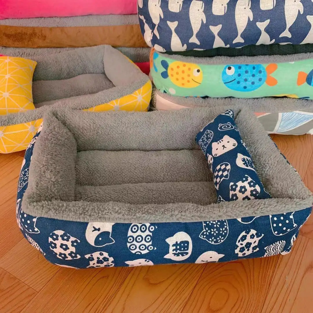 Warm Winter Kneel Dog Bed