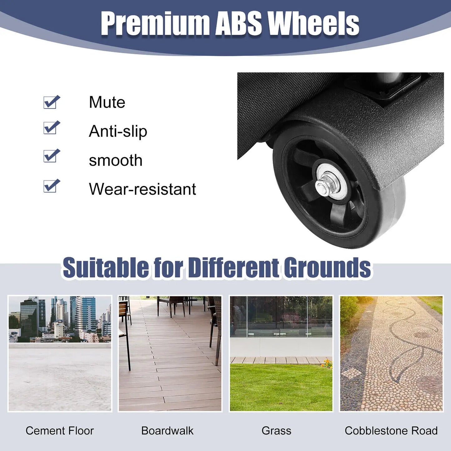 Folding Waterproof Shopping Cart