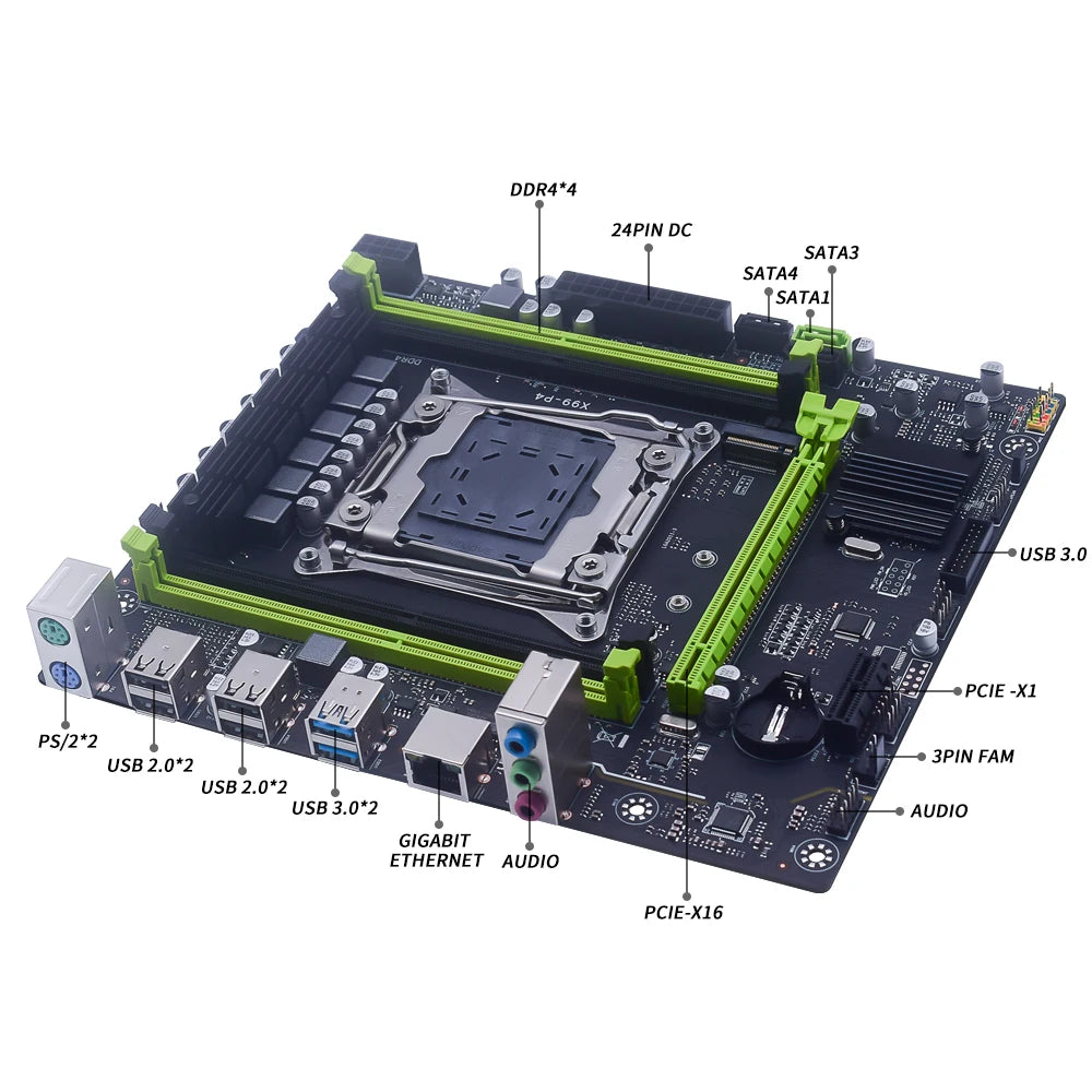 LGA 2011-3 Supports Intel X99 P4 Motherboard