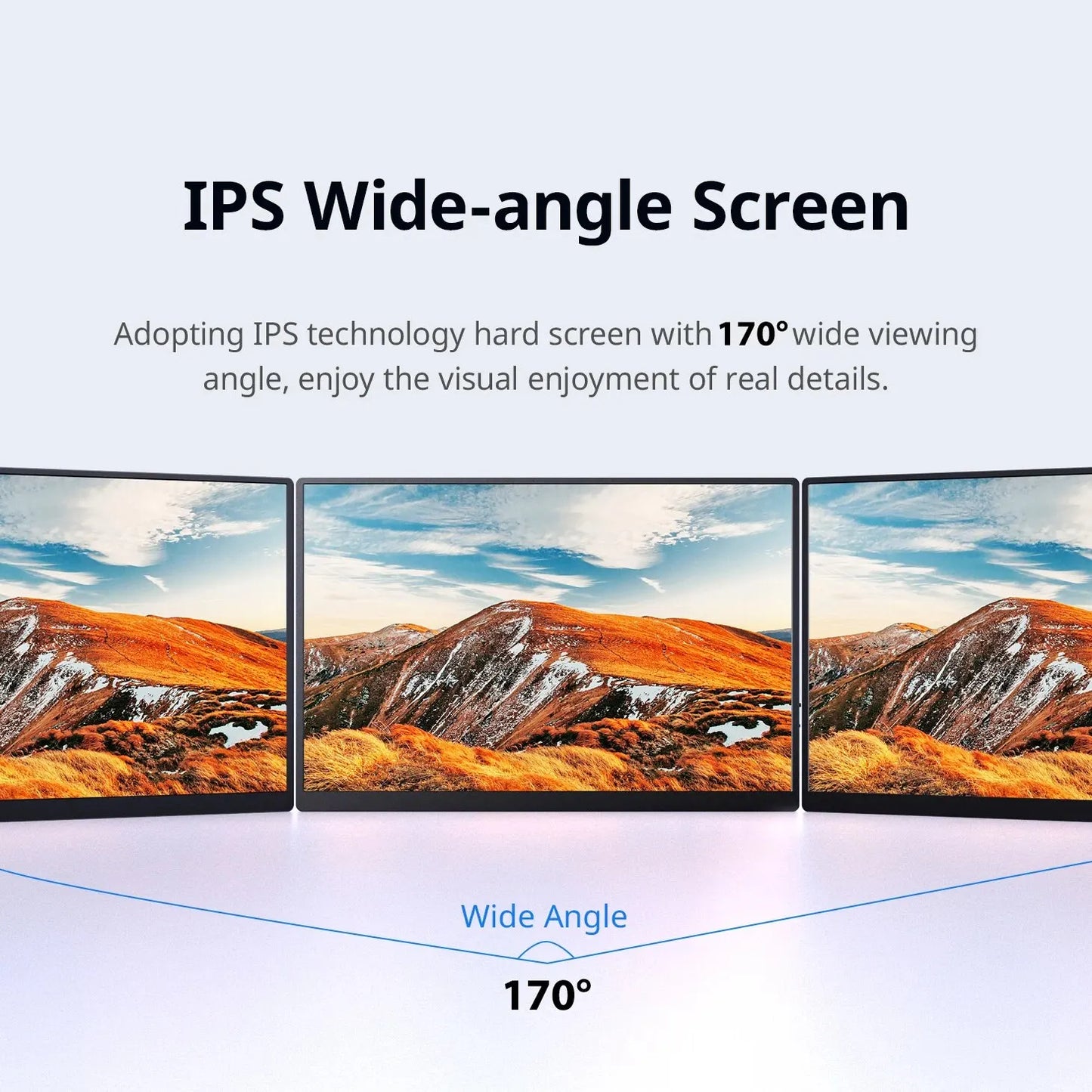 2K 120Hz 16" 2560x1600 Portable Monitor