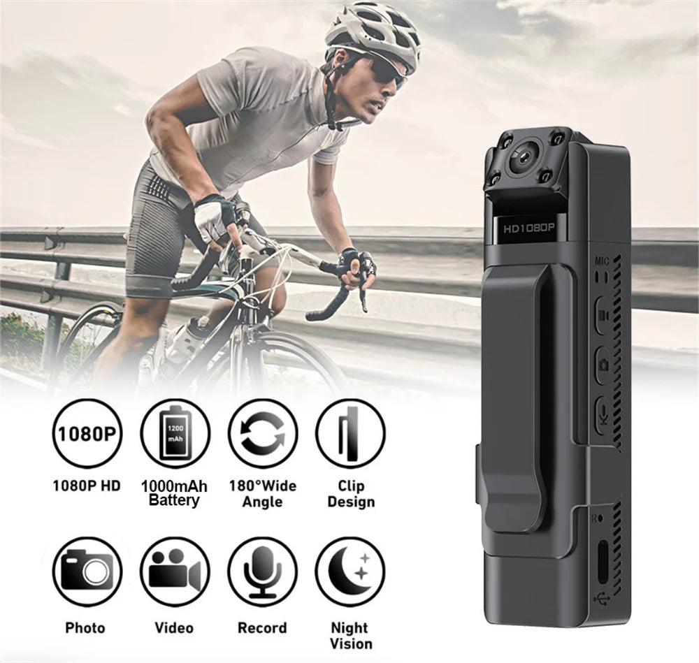 1080P Mini Motion Detection Body Camera