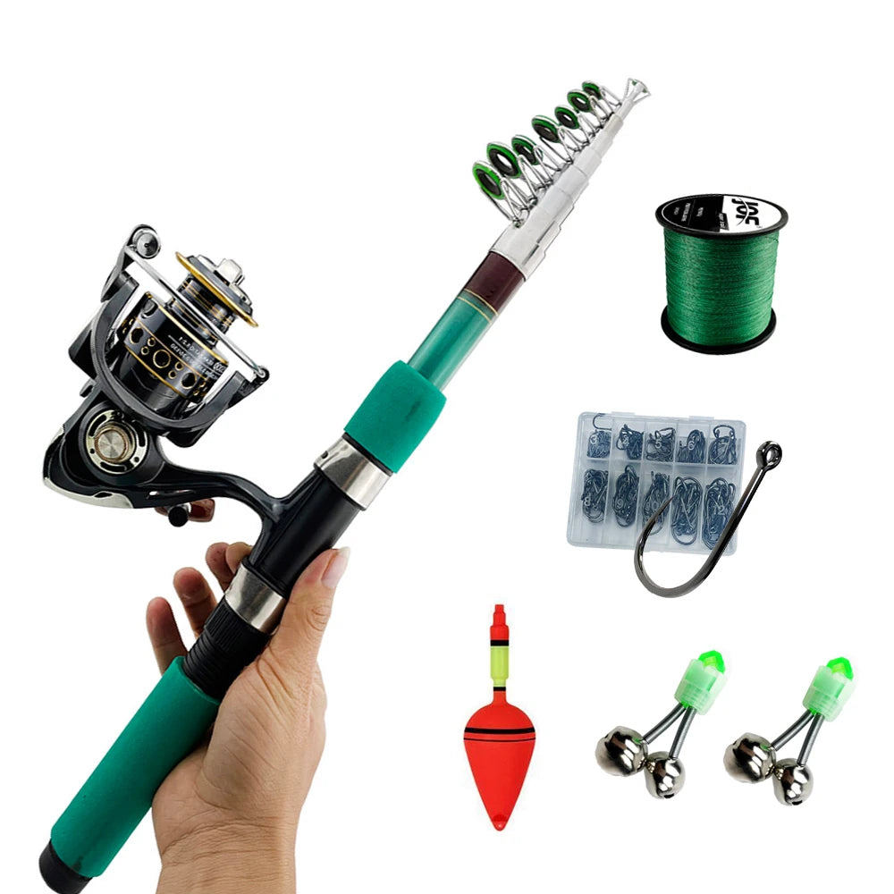 Spinning Fishing Rod Set