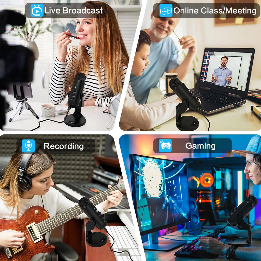 Professional USB Condenser Microphone