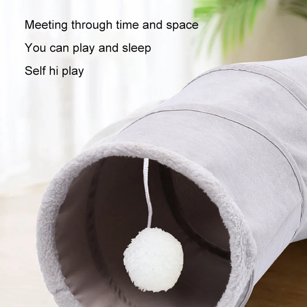 Cat Tunnels for Indoor Cats Collapsible Toys