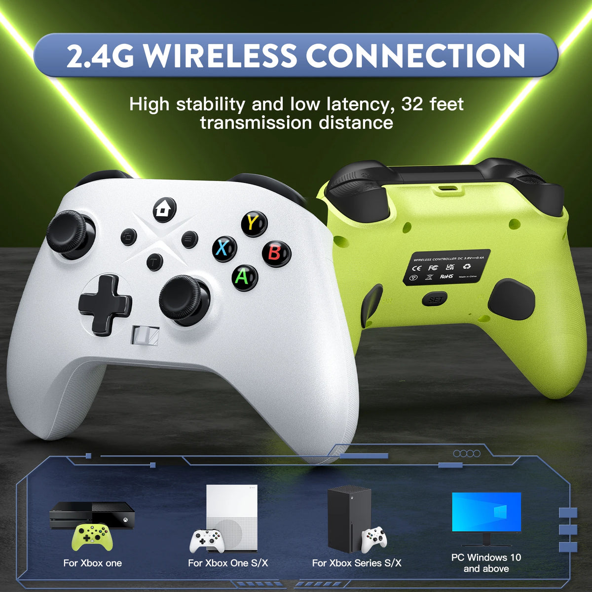 2.4G Wireless Game Controller For Xbox