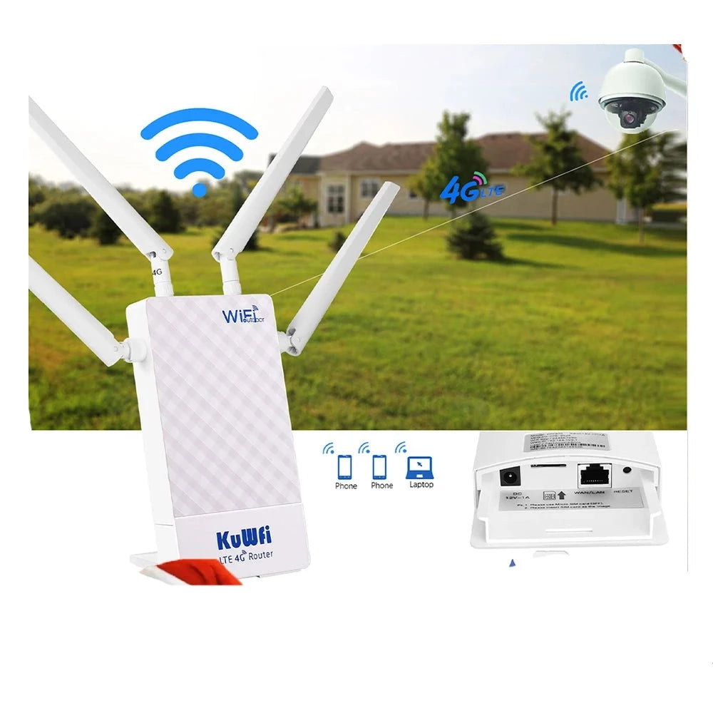 4G LTE Outdoor Waterproof Router